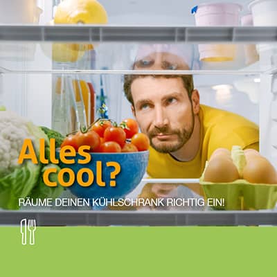 ALLES COOL? RÄUME DEINEN KÜHLSCHRANK RICHTIG EIN!