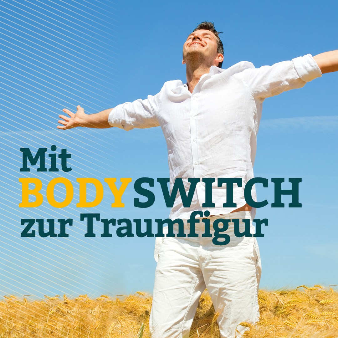 Gesund Abnehmen mit dem 4-Wochen-Programm BODYSWITCH!
